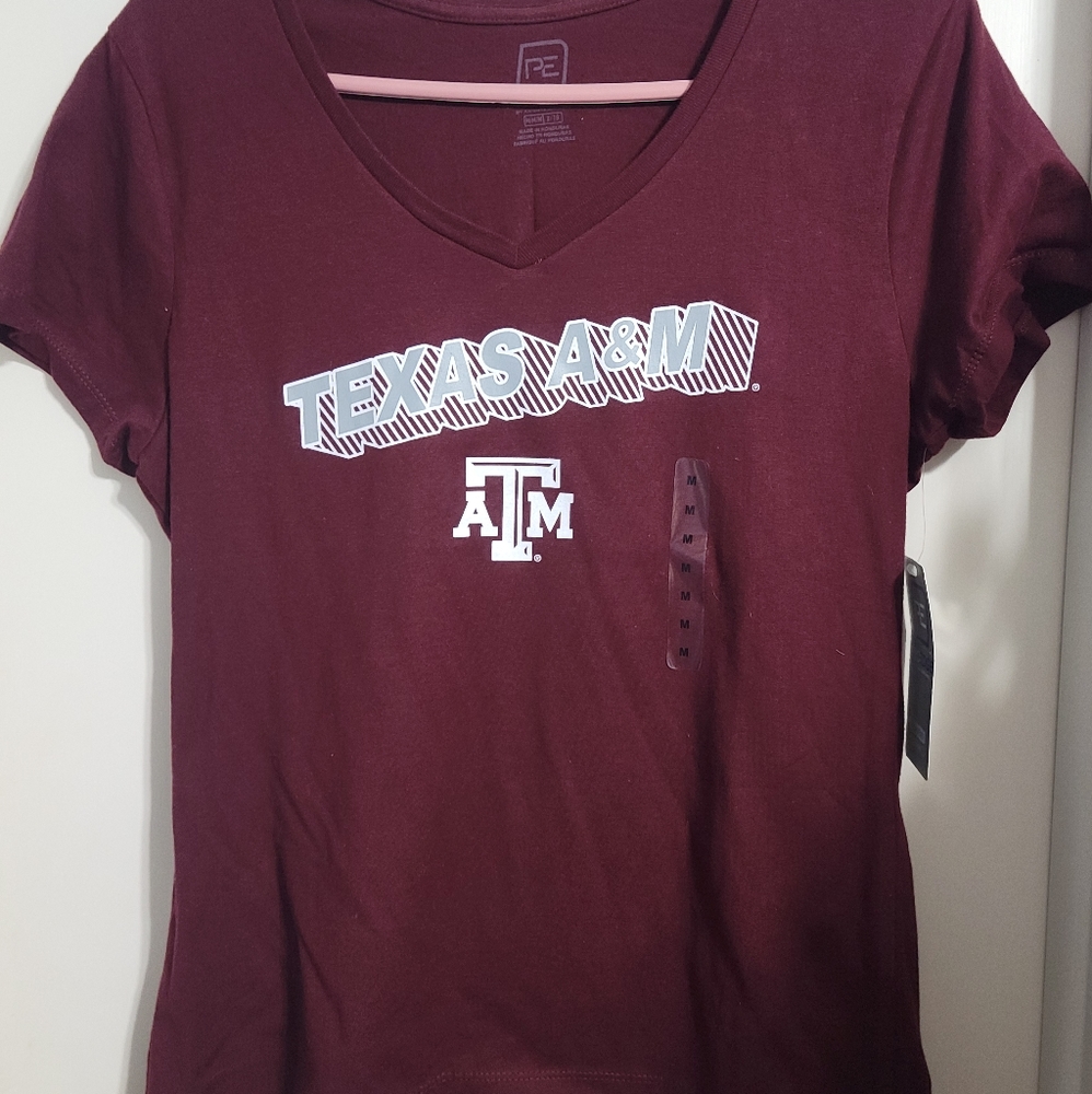 2 Aggie t shirts